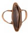 Michael Kors Shoulder bag Jet Set Item Large Top Zip Pocket Tote acorn & gold colored hardware